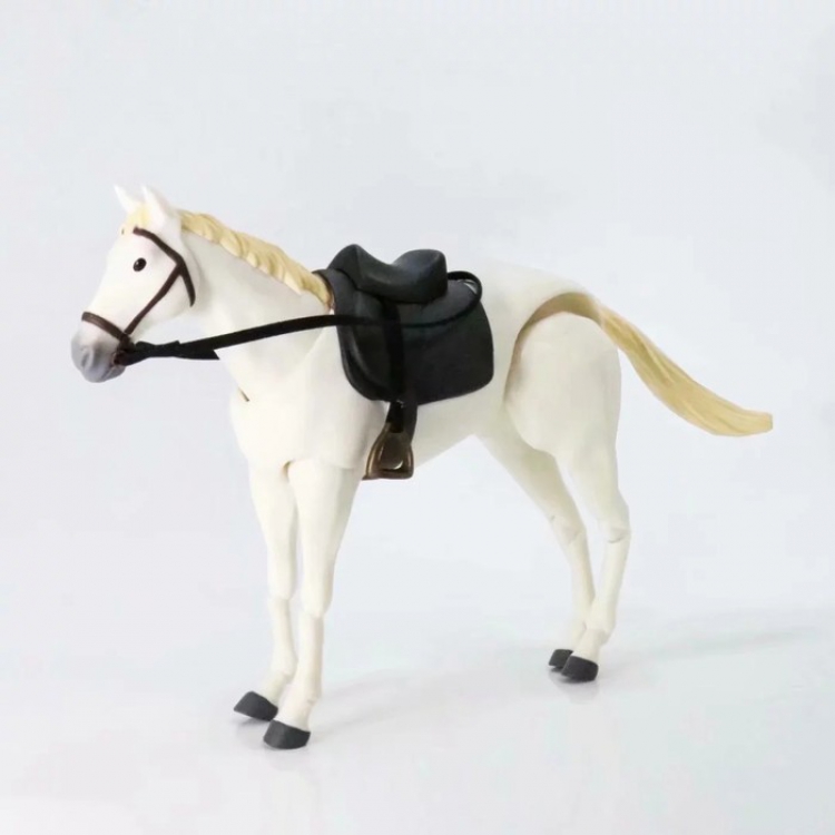 Figma 246B# White horse Super movable body horse Boxed Figure Decoration 16CM a box of 36