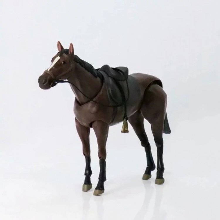 Figma 246A# Brown horse Super movable body horse Boxed Figure Decoration 16CM a box of 36