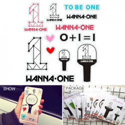 wanna one Mobile phone sticker...