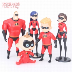 The Incredibles 5 models Red c...