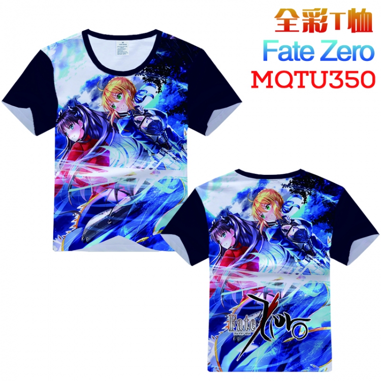 Fate stay night Full Color Printing Short sleeve T-shirt S M L XL XXL XXXL MQTU352