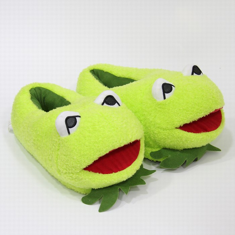 Kermit Frog Plush all-inclusive warm feet shoes 28CM
