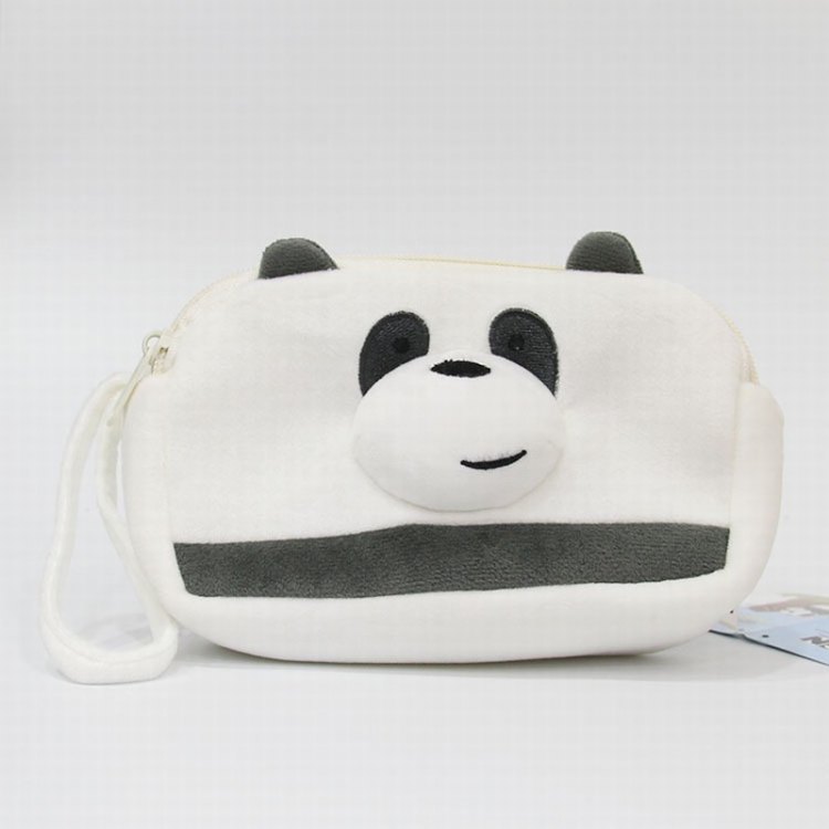 We Bare Bears Panda Cosmetic bag 20X12CM price for 5 pcs
