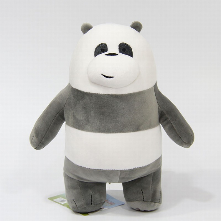 We Bare Bears Panda Standing posture Style C Plush cartoon doll toy 30CM