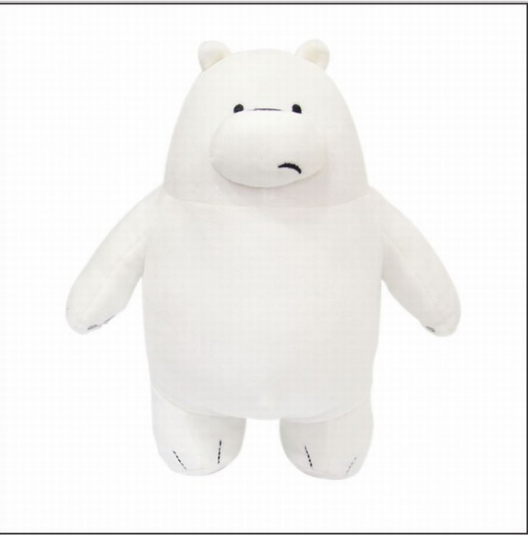 We Bare Bears White bear Standing posture Style A Plush cartoon doll toy 30CM