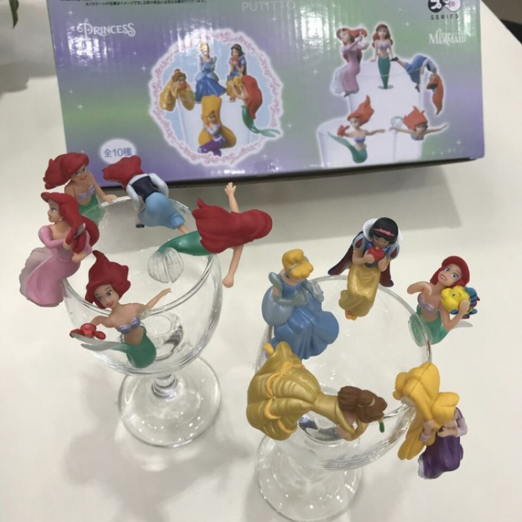 Disney Princess Cup along Cute Cartoon Box Decoration 26X11X8.5 price for 10 pcs