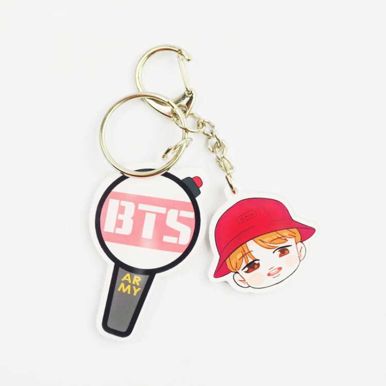 BTS jimin Cartoon doll keychain pendant price for 10 pcs