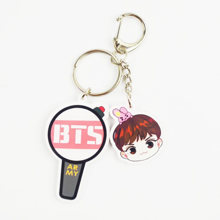 BTS j-kook Cartoon doll keychain pendant price for 10 pcs