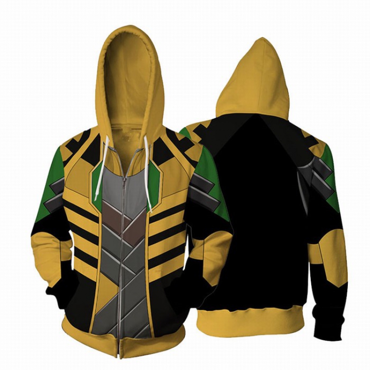 The avengers allianc Yellow black Hooded zipper sweater coat S M L XL XXL XXXL XXXXL XXXXXL preorder 3days price for 2 p