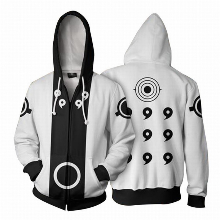 Naruto Hooded zipper sweater coat S M L XL XXL XXXL XXXXL XXXXXL preorder 3days price for 2 pcs Style A