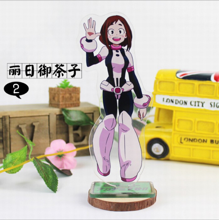 My Hero Academia OCHACO URARAKA 2 Double sided Acrylic Humanoid licensing 15.5-17cm price for 3 pcs