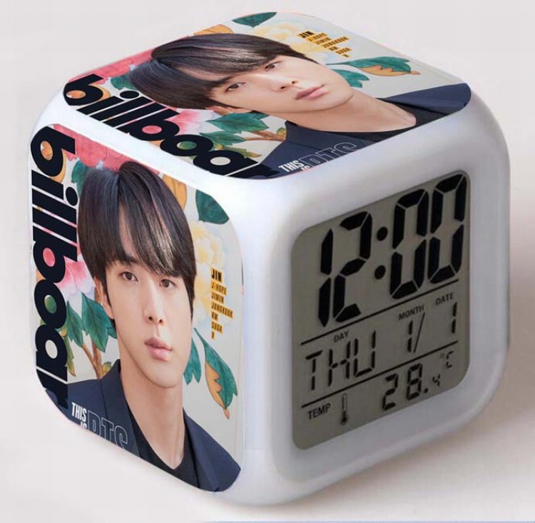 BTS Colorful Mood Discoloration Boxed Alarm clock Style B