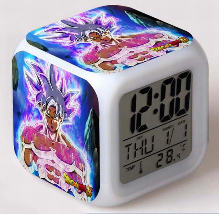 DRAGON BALL Colorful Mood Discoloration Boxed Alarm clock Style C