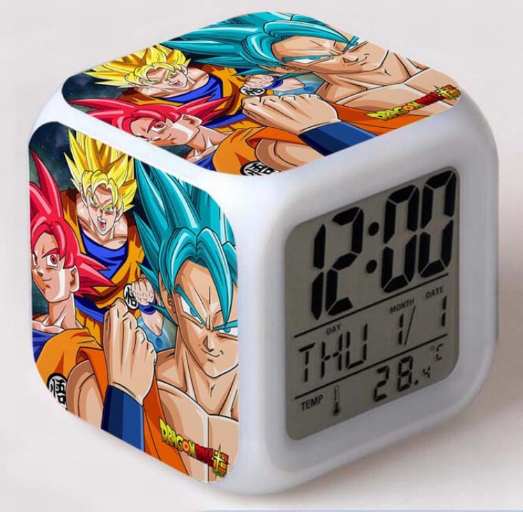 DRAGON BALL Colorful Mood Discoloration Boxed Alarm clock Style A