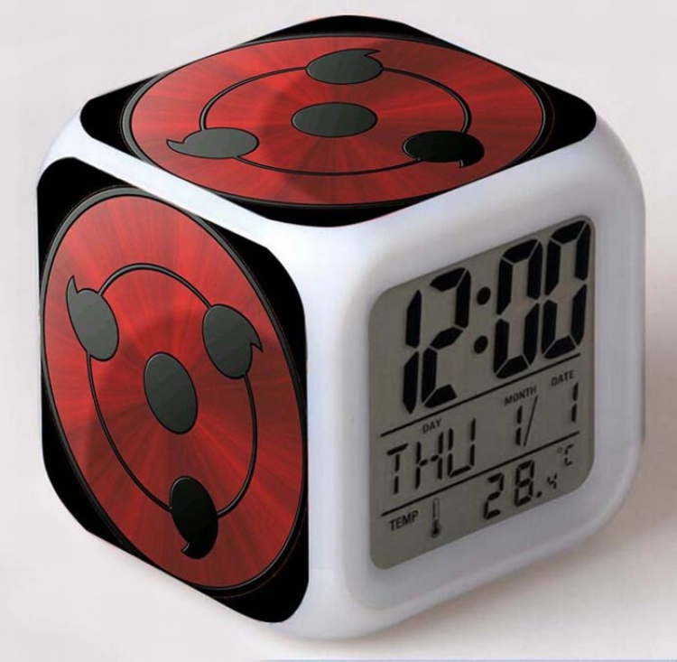 Naruto Colorful Mood Discoloration Boxed Alarm clock Style A