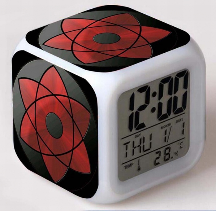 Naruto Colorful Mood Discoloration Boxed Alarm clock Style B