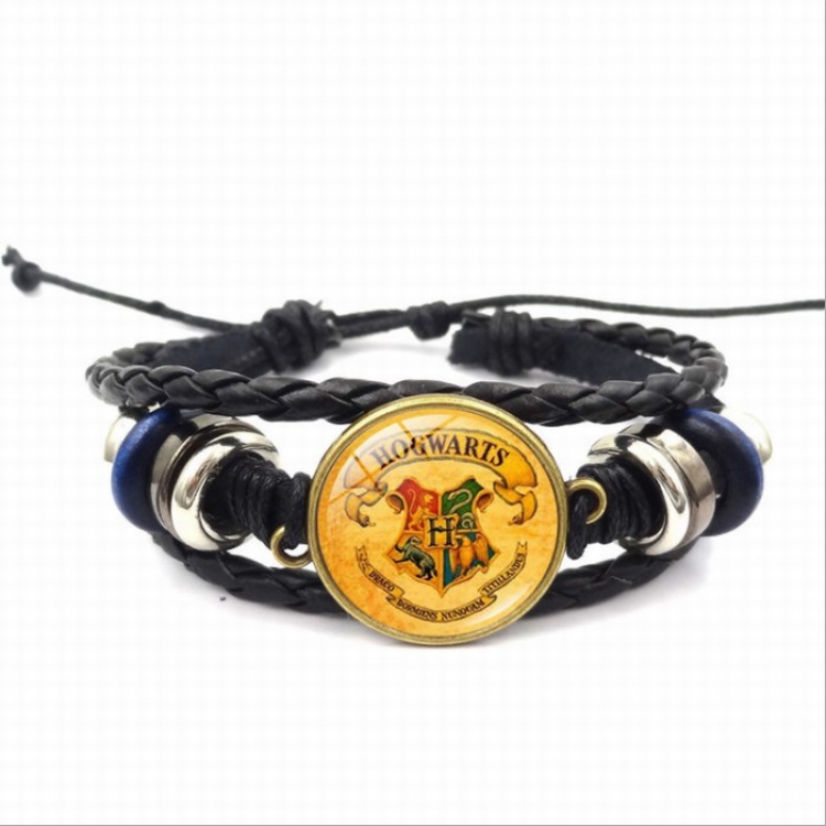 Harry Potter Multilayer weaving Leather bracelet price for 2 pcs Style A