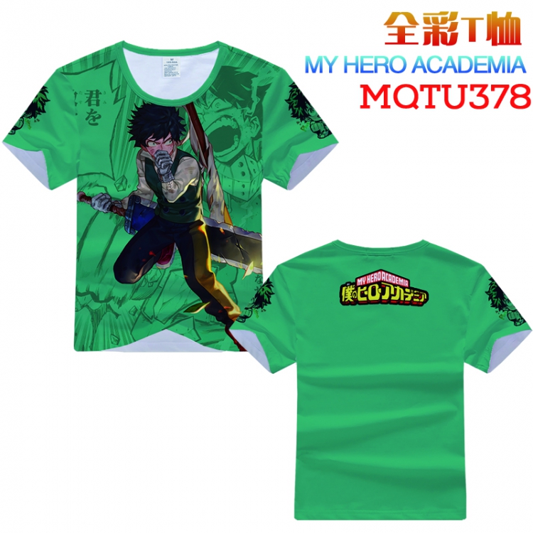 My Hero Academia Full color printed short-sleeved T-shirt S M L XL XXL XXXL MQTU378