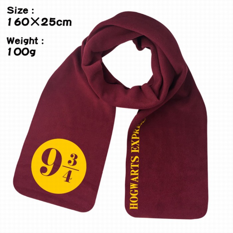 Harry Potter Keep warm Plush Scarf Bib 160X25CM 100G Style A