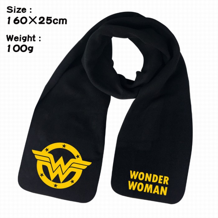 Wonder Woman Keep warm Plush Scarf Bib 160X25CM 100G