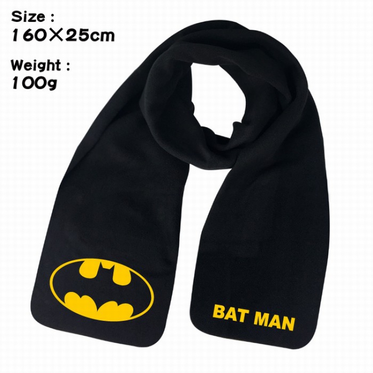 Batman Keep warm Plush Scarf Bib 160X25CM 100G
