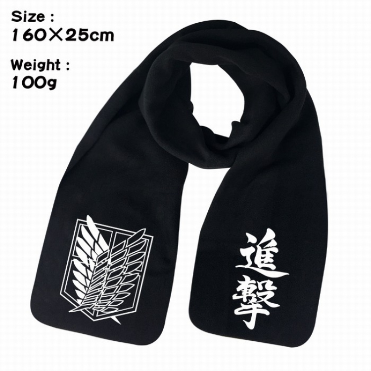 Shingeki no Kyojin Keep warm Plush Scarf Bib 160X25CM 100G Style B