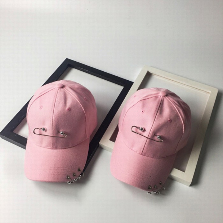 Baseball cap Adjustable Pink hat