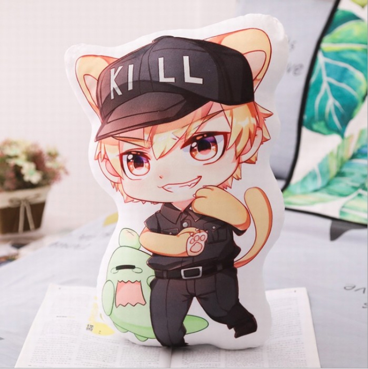 Working cell KILL cell Full-color Variety Shaped Pillow 50CM price for 3 pcs