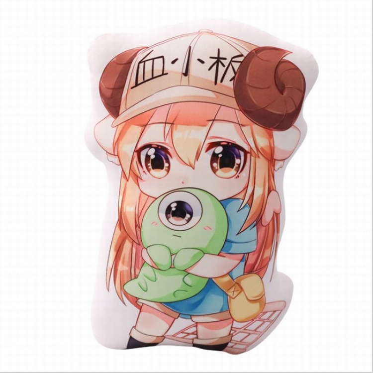 Working cell Platelet Full-color Variety Shaped Pillow 50CM price for 3 pcs