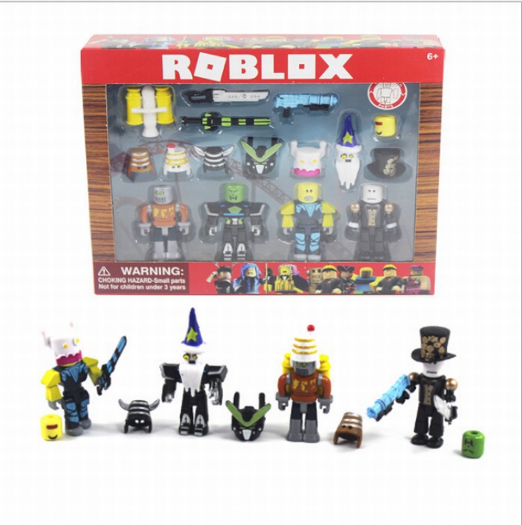 ROBLOX Robot 4 models with accessories Boxed Figure Decoration 6-9cm  210g price for 12 pcs