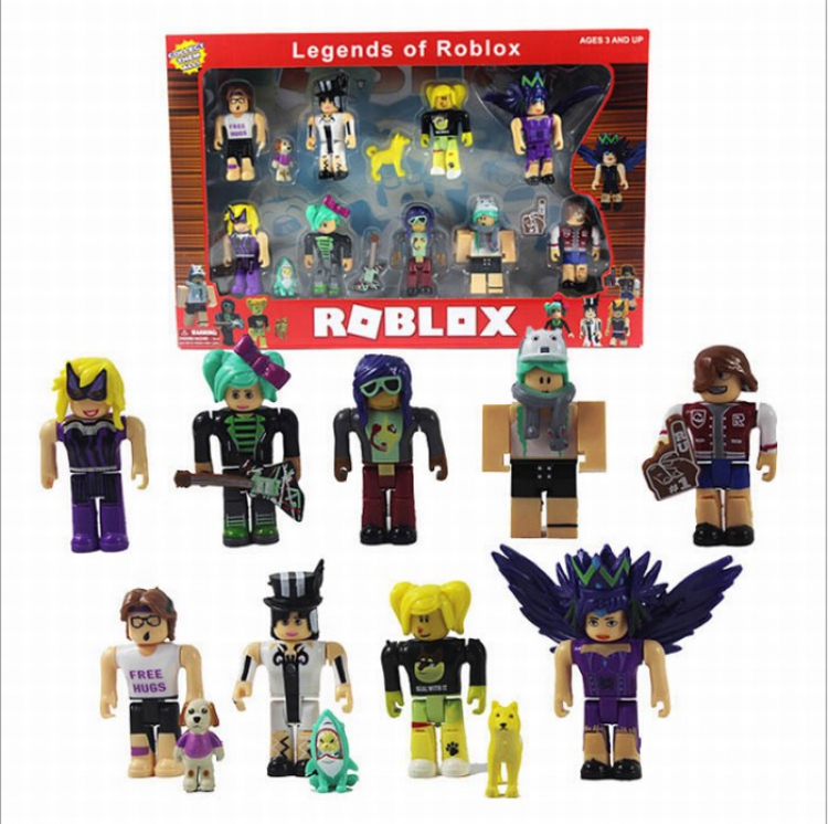 ROBLOX World champion 9 models with accessories Boxed Figure Decoration 6-8cm  305g price for 27 pcs