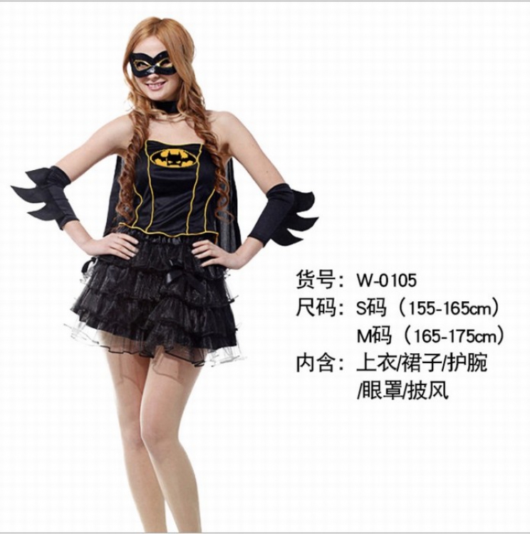 Halloween Batman COSPLAY Coverall adult muscle W series Free size preorder 3 days price for 3 pcs