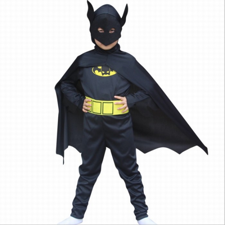 Halloween Batman COSPLAY Coverall ordinary child ZA series black S M L preorder 3 days price for 3 pcs