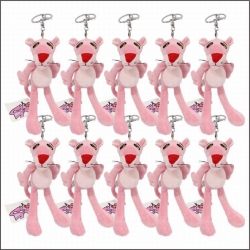Pink Panther Plush key ring pe...