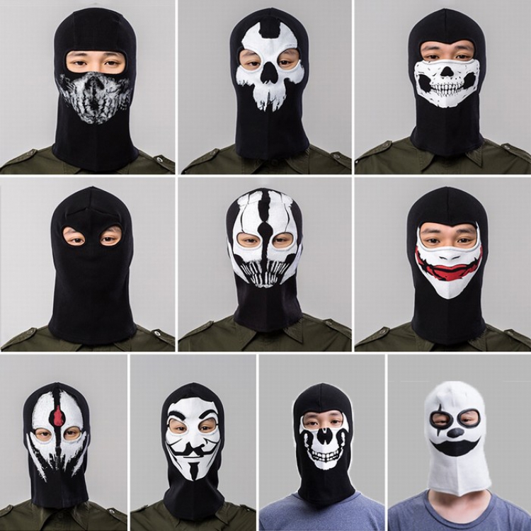 Call of Duty Outdoor riding hood Mask price for 20 pcs