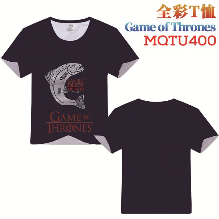Game of Thrones Full Color Short Sleeve T-Shirt S M L XL XXL XXXL MQTU400