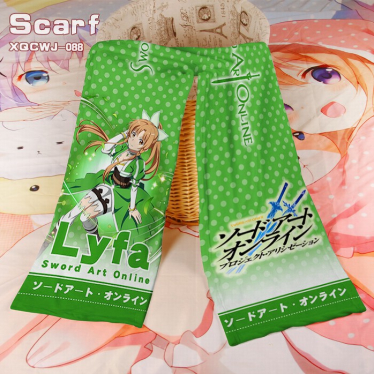 Sword Art Online Full Color Mink cashmere Scarf XQCWJ-088