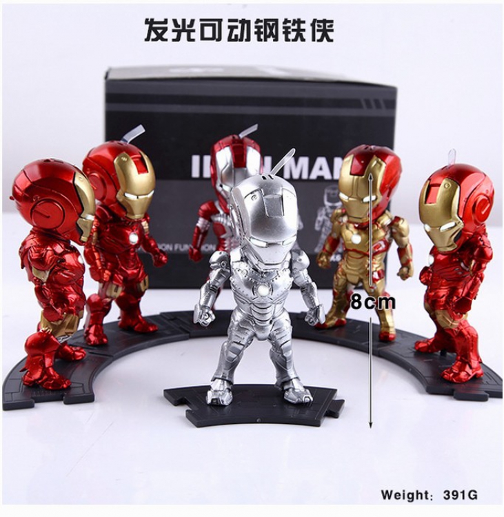 The avengers allianc 1 generation Figure with base Boxed Figure Decoration 8CM price for 6 pcs a set