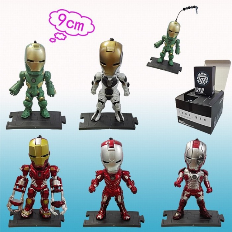 The avengers allianc Figure with base Boxed Figure Decoration 8CM price for 5 pcs a set