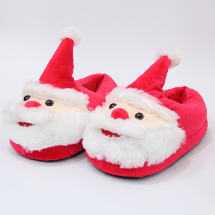 Santa Claus child All Inclusive foot Plush shoes 21CM