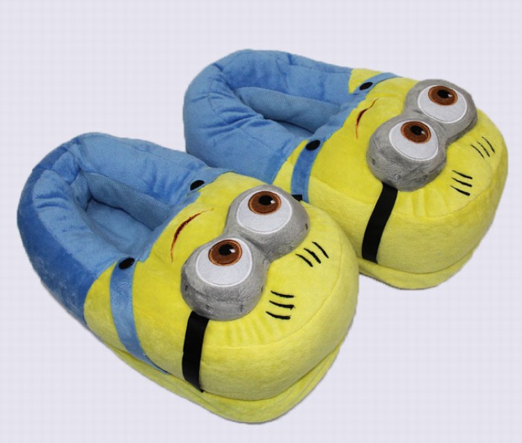 Minions All Inclusive foot Plush shoes 28CM Style A