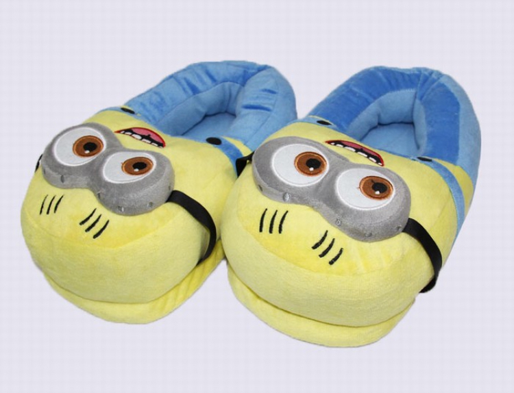 Minions All Inclusive foot Plush shoes 28CM Style B