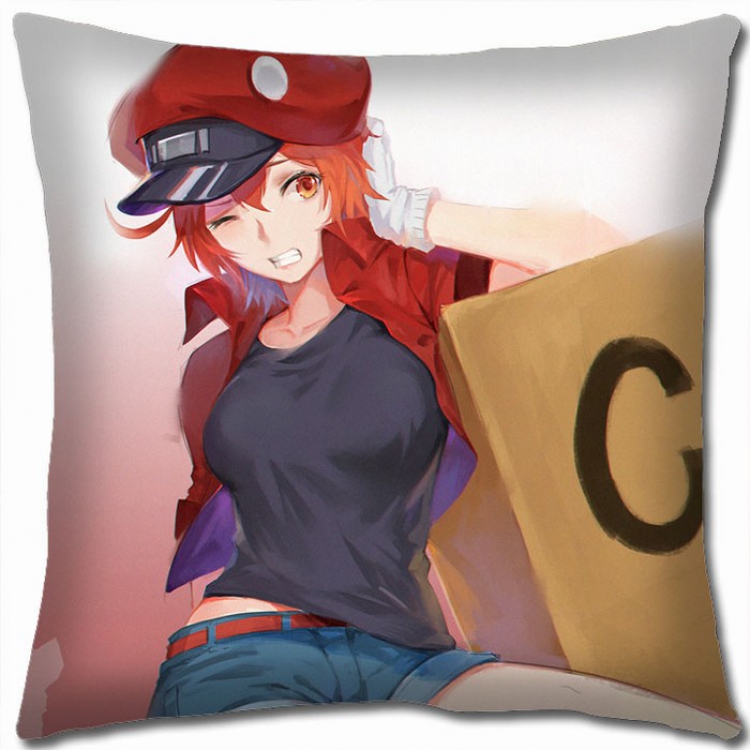 Working cell Double-sided full color pillow cushion 45X45CM G3-12 NO FILLING