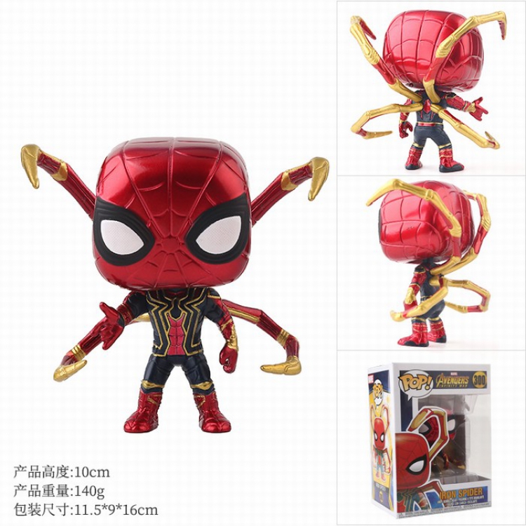 The avengers allianc POP300 Spiderman Boxed Figure Decoration 10CM