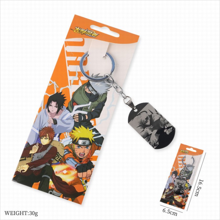 Naruto Stainless steel Keychain pendant price for 5 pcs style B