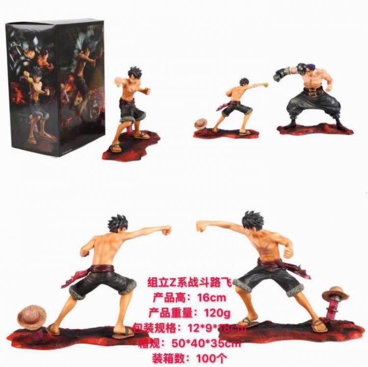 One Piece Luffy Boxed Figure Decoration 16CM a box of 100