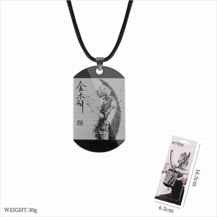 Tokyo Ghoul Stainless steel black sling necklace price for 5 pcs