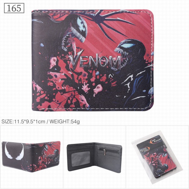 Venom Twill two-fold short wallet purse 165