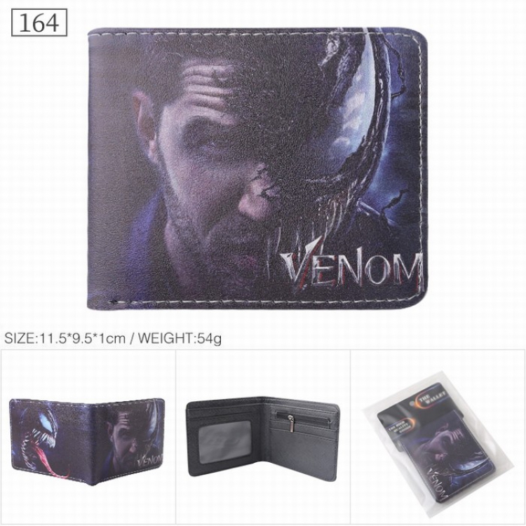 Venom Twill two-fold short wallet purse 164