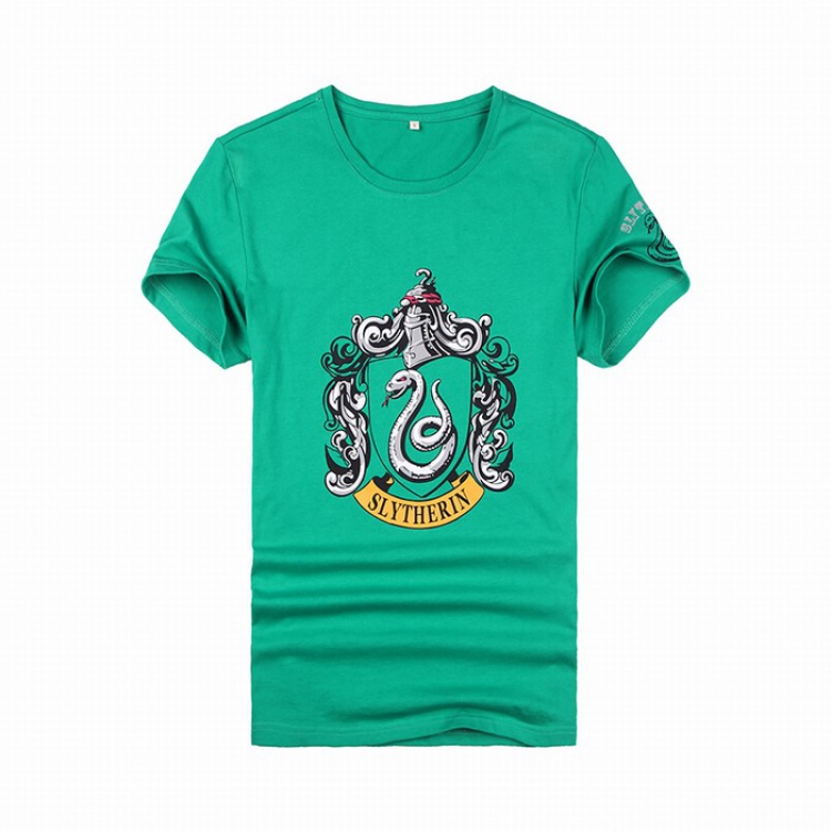 Harry Potter green Cotton t-shirt Short sleeve COS performance clothing M L XL preorder 3 days